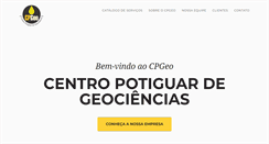 Desktop Screenshot of cpgeo.com